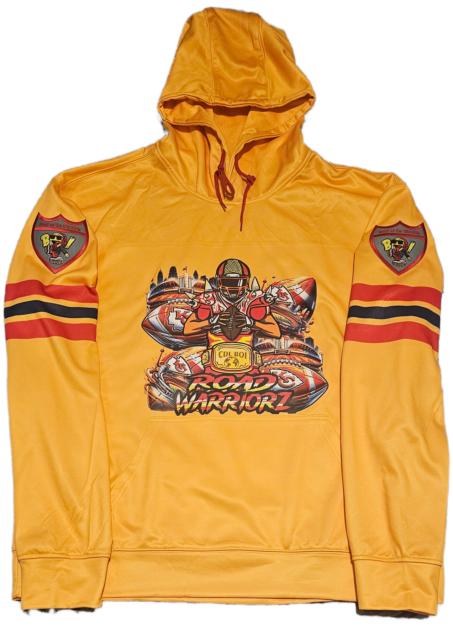 CDL BOI Road Warriorz KC Cartoon Stadium Hoodie